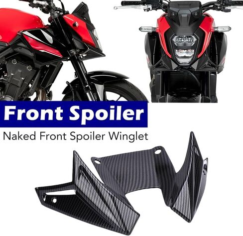 AKOZON NAKED FRONT SPOILER WINDLET UPGRY RIDED CB500 2024-2025 (نمط ألياف الكربون) in Saudi Arabia