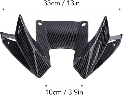 AKOZON NAKED FRONT SPOILER WINDLET UPGRY RIDED CB500 2024-2025 (نمط ألياف الكربون) in Saudi Arabia