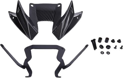 AKOZON NAKED FRONT SPOILER WINDLET UPGRY RIDED CB500 2024-2025 (نمط ألياف الكربون) in Saudi Arabia