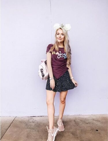 Magical Shirt for Women Magic Kingdom Tshirt Family Vacation Tee Castle Graphic Short Sleeve Tops in Kuwait