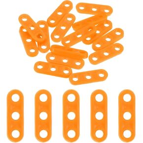 Plastic Cord Tensioners Rope Adjuster [30PCS] - Tent Rope Tensioners Use for Camping & Hiking & Picnic & Outdoor Activities - [Black-1.4IN] 3 Hole Line Wind Cord Buckle Fastener in Kuwait