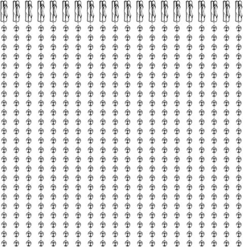 100pcs 4 inch Bead Chains Connector Clasp Metal Key Chains Adjustable Antiqued Metal Bead Steel Chain Ball Chain Keychain Tag Key Rings Beaded Keychain for Jewelry Finding Making Accessories DIY Craft in Saudi Arabia