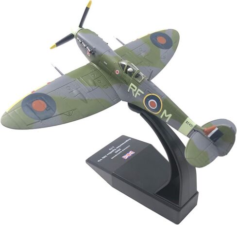 سبيكة WWII البريطانية Sitpfire Fighter Aircraft Supersonic Fighter Model Model 1:72 نموذج معرض Science Science Model in Saudi Arabia