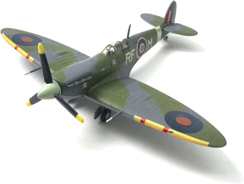 سبيكة WWII البريطانية Sitpfire Fighter Aircraft Supersonic Fighter Model Model 1:72 نموذج معرض Science Science Model in Saudi Arabia