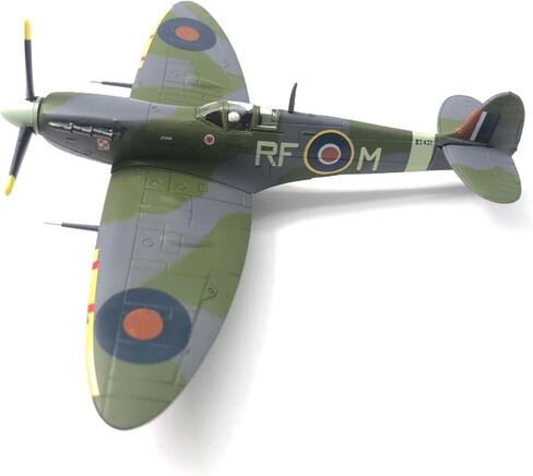 سبيكة WWII البريطانية Sitpfire Fighter Aircraft Supersonic Fighter Model Model 1:72 نموذج معرض Science Science Model in Saudi Arabia
