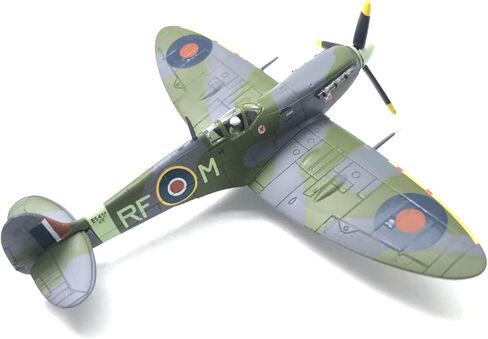سبيكة WWII البريطانية Sitpfire Fighter Aircraft Supersonic Fighter Model Model 1:72 نموذج معرض Science Science Model in Saudi Arabia