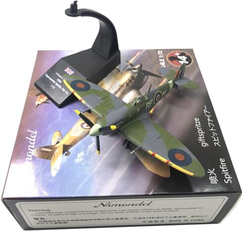 سبيكة WWII البريطانية Sitpfire Fighter Aircraft Supersonic Fighter Model Model 1:72 نموذج معرض Science Science Model in Saudi Arabia