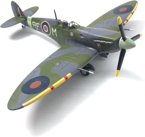 سبيكة WWII البريطانية Sitpfire Fighter Aircraft Supersonic Fighter Model Model 1:72 نموذج معرض Science Science Model in Saudi Arabia