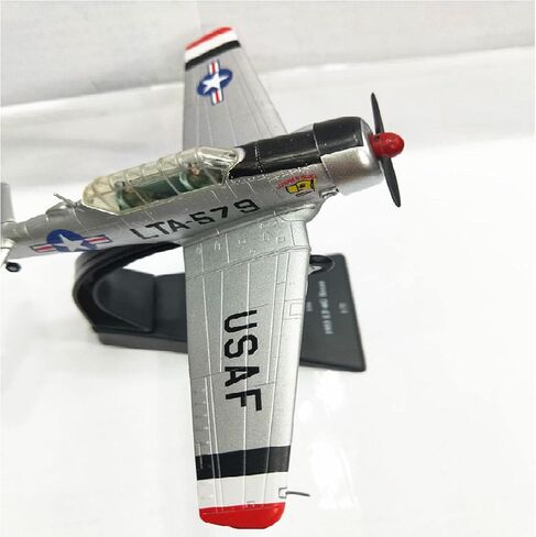 1:72 Alloy USA 1953 T6 LT-6G Texan Fighter Model Aircraft Model Simulation Aviation Science Exhibition Model in Saudi Arabia