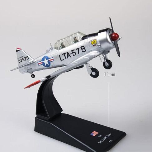 1:72 Alloy USA 1953 T6 LT-6G Texan Fighter Model Aircraft Model Simulation Aviation Science Exhibition Model in Saudi Arabia