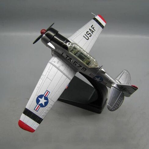 1:72 Alloy USA 1953 T6 LT-6G Texan Fighter Model Aircraft Model Simulation Aviation Science Exhibition Model in Saudi Arabia