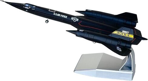 SR-71 Blackbird Model Plane 1/144 Scale SR71 Aircraft Kit Metal Diecast Blackbird Aircraft Military Fighter Attack Airplane Model for Collection or Birthday Gift in Saudi Arabia