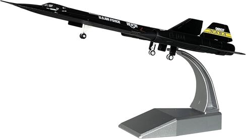 SR-71 Blackbird Model Plane 1/144 Scale SR71 Aircraft Kit Metal Diecast Blackbird Aircraft Military Fighter Attack Airplane Model for Collection or Birthday Gift in Saudi Arabia