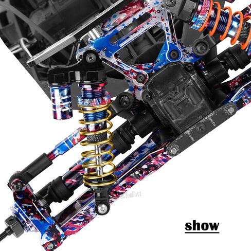 RC الألومنيوم الخلفي التعليق الخلفي ترقيات A-ARMS جزء ل 1/10 SLASH/ROSTLER/Stampede/Hoss/X0-1 4x4 4WD VXL ، قفزة الأسلحة تعليق سبائك ، أحمر (#3655) in Saudi Arabia