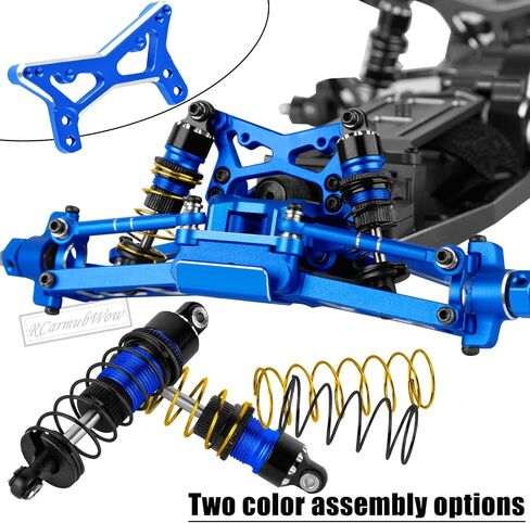 RC Upgrades Part for L0S1 1/24 Micro-B,1/28 Micro-T,Driveshafts,Shocks,Shock Towers,A Arms,Caster Blocks,Steering Block,Stub Axle Carriers,Turnbuckles,Bearing & Screw Set,Navy Blue in Saudi Arabia
