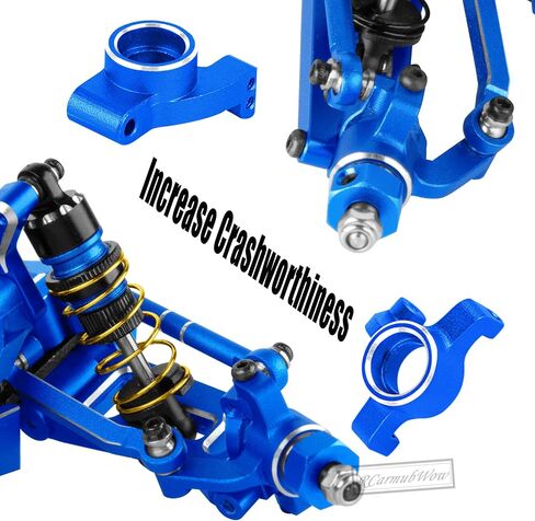 RC Upgrades Part for L0S1 1/24 Micro-B,1/28 Micro-T,Driveshafts,Shocks,Shock Towers,A Arms,Caster Blocks,Steering Block,Stub Axle Carriers,Turnbuckles,Bearing & Screw Set,Navy Blue in Saudi Arabia