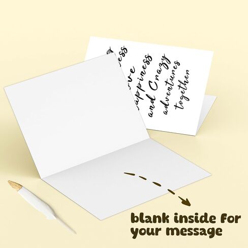 Funny Wedding Card for Bride Groom, Adult Humor Dirty Wedding Congratulations Card, Rude Engagement Gift for Friend, CONGRATS ON NO LONGER LIVING IN SIN in Kuwait
