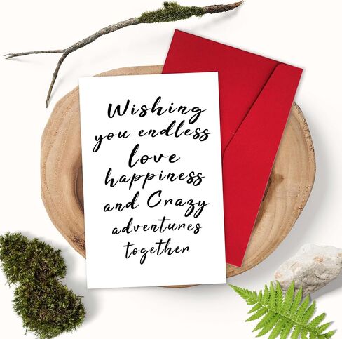 Funny Wedding Card for Bride Groom, Adult Humor Dirty Wedding Congratulations Card, Rude Engagement Gift for Friend, CONGRATS ON NO LONGER LIVING IN SIN in Kuwait