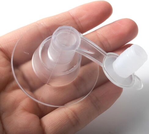 Generic 10pcs/lot Black&White TPU Air Release Kite Valve (PVC Non-Return Inflate Valve White), 20MM in Saudi Arabia