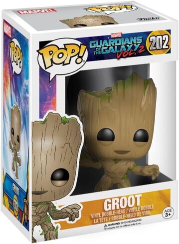أفلام Funko Pop: Guardians of the Galaxy 2 Toddler Groot Toy Figure in Saudi Arabia