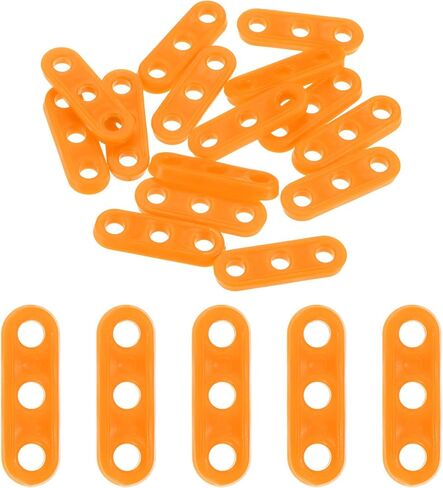 Plastic Cord Tensioners Rope Adjuster [30PCS] - Tent Rope Tensioners Use for Camping & Hiking & Picnic & Outdoor Activities - [Black-1.4IN] 3 Hole Line Wind Cord Buckle Fastener in Kuwait