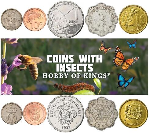 Animal Fantasy Coins Collection - 100 Different Novelty Tokens - European, Asian, American, and African Wildlife - Birds, Mammals, Marine Animals in Kuwait