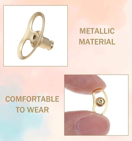12 Pcs Earring Backs for Droopy Ears, Earring Backs for Heavy Earrings & Droopy Ears, Tight Earrings Lifter Backers Replacement in Saudi Arabia