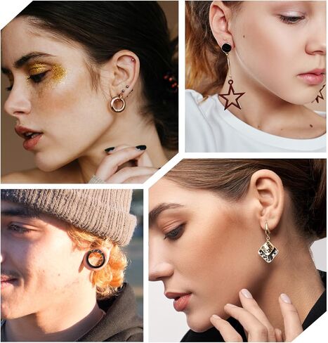 12 Pcs Earring Backs for Droopy Ears, Earring Backs for Heavy Earrings & Droopy Ears, Tight Earrings Lifter Backers Replacement in Saudi Arabia