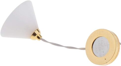 2X 1/12 Dollhouse Miniature Fruniture Mini Ceiling Lamp Tiny Battery Operated Bedroom Living Room Decoration Accessories in Saudi Arabia