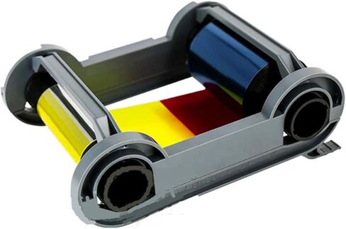 Compatible R5F008EAA YMCKO Color Ribbon for Evolis Primacy Elypso Zenius Card Printers 300 Images R5F008EAA YMCKO Ribbon in Saudi Arabia