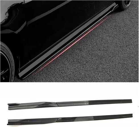 التنانير الجانبية متوافقة مع VW Golf 7 7.5 MK7 MK7.5 R GTI R-LINE 2013-2019 SIDE SKIRT SILL SILL TYLING SPOILER SPOILER SPOILER in Saudi Arabia