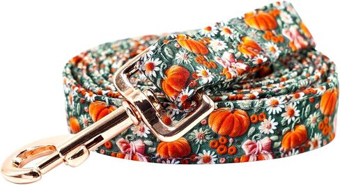 Elegant little tail Dog Leash, Halloween Pet Leashes Pumpkin Female or Male Durable Cotton Leash Soft Handle Pet Puppy Leashes for Small Medium Large Dogs in Saudi Arabia