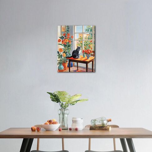 Paint by Numbers Kit for Adults, Adult Paint by Number Kits - Colorful Koi Fish in Serene Lotus Pond with Beautiful Lotus Leaves and Flowers - 16x20 Inch in Saudi Arabia