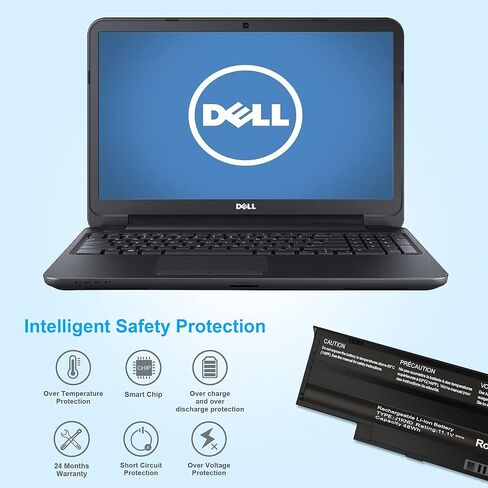 SLE-Tech 14.8V 40WH Dell M5Y1k Battery for Dell Inspiron 3451 3551 5558 5758 M5Y1K Vostro 3458 3558 Inspiron 14 15 3000 Series in Saudi Arabia