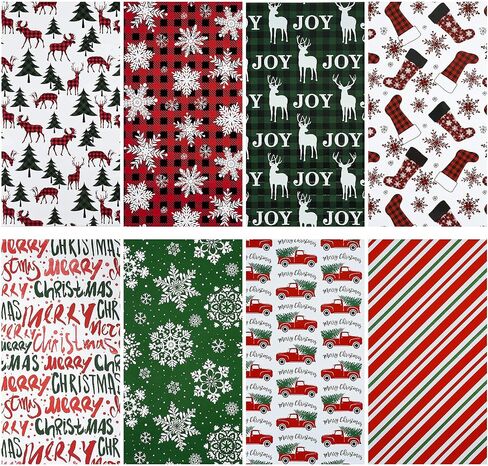 Ruspepa 80 PCS Christmas Poly Mailer Set ، أكياس شحن احتفالية ، قصب حلوى ، جاموس منقوش ، شجرة عيد الميلاد ومراسلي ماء ، عبوة مقاومة للدموع ذاتية الختم ، 10 × 13 بوصة in Saudi Arabia