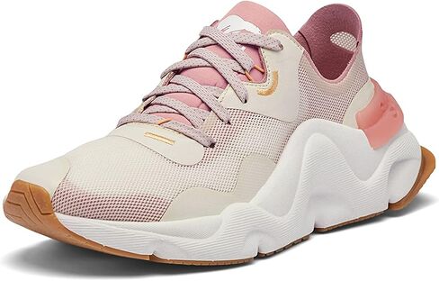 Sorel Women's Kinetic RNEGD Float Shoes - Sea Salt, Paradiso Peach - Size 9 in Saudi Arabia