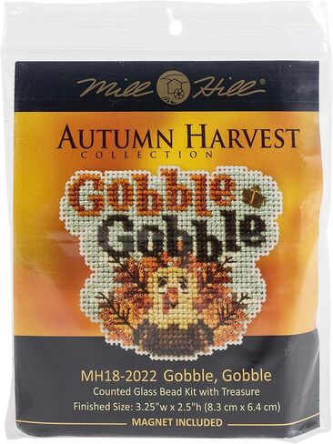 Mill Hill Counted Cross Stitch Gobble ، Multi in Saudi Arabia