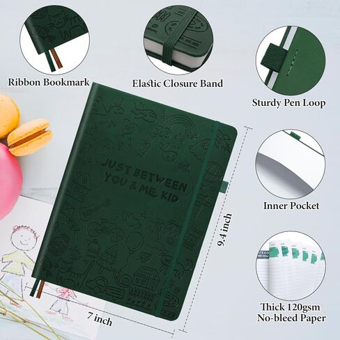 Just Between You and Me,Kid - Back & Forth Journal for Adults & Kids, Grown-Up & Kid to Bond and Connect, Interactive Parent Child Journal with Creative Prompts for Conversations & Drawing, Gift for Girls/Boys, Daughters/Sons, Moms/Dads, Grandparents in Kuwait