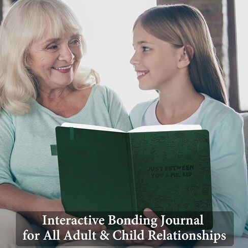 Just Between You and Me,Kid - Back & Forth Journal for Adults & Kids, Grown-Up & Kid to Bond and Connect, Interactive Parent Child Journal with Creative Prompts for Conversations & Drawing, Gift for Girls/Boys, Daughters/Sons, Moms/Dads, Grandparents in Kuwait