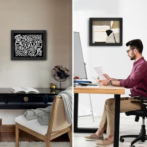 تخزين بندقية مخفي ، بندقية مخفية آمنة للمسدسات مع قفل مغناطيسي ، إطارات صور خشبية للمسدس ، وأثاث المنزل الخفي ، وأثاث الأثاث الإخفاء صندوق إطار صورة ، أسود in Kuwait