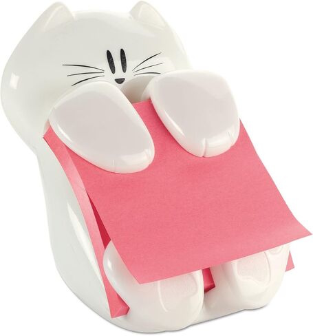 Post-it CAT330 Pop-Up Note Dispenser Cat Shape, 3 x 3, White in Saudi Arabia