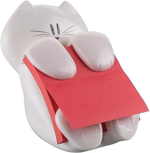 Post-it CAT330 Pop-Up Note Dispenser Cat Shape, 3 x 3, White in Saudi Arabia