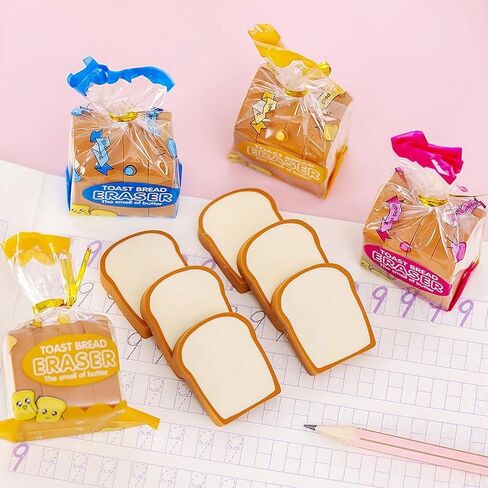 kawaii toast خبز مححّى خبز ، قرطاسية قلم رصاص لطيف ، قرطاسية ثلاثية الأبعاد ، أدوات رسم رسملة رسمات رصاص ، مصممة للرسامين ، فنانين ، مستلزمات مكتب ، مستلزمات ، in Saudi Arabia