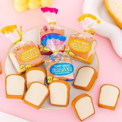 kawaii toast خبز مححّى خبز ، قرطاسية قلم رصاص لطيف ، قرطاسية ثلاثية الأبعاد ، أدوات رسم رسملة رسمات رصاص ، مصممة للرسامين ، فنانين ، مستلزمات مكتب ، مستلزمات ، in Saudi Arabia