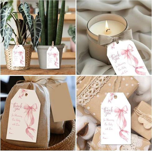 50 Pcs Halloween Unique Gift Wrap Tags Halloween Trick or Treat Party Favor Bag Gift Wrap Tag Hanging Labels DIY Gift Party Favor Decor 4.33 X 2.52inch in Kuwait