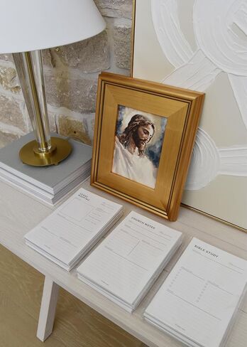 Todaisy Paper Church Notes Notepad 5.5 x 8.5 Tear Away Notepad, Sermon Christian Worship Study Guide, Religious Teaching Tool. 50 tear off sheets in Saudi Arabia