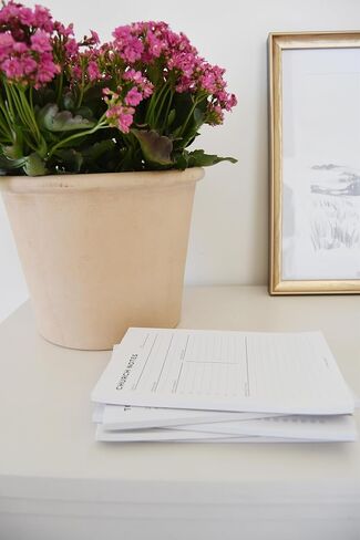 Todaisy Paper Church Notes Notepad 5.5 x 8.5 Tear Away Notepad, Sermon Christian Worship Study Guide, Religious Teaching Tool. 50 tear off sheets in Saudi Arabia