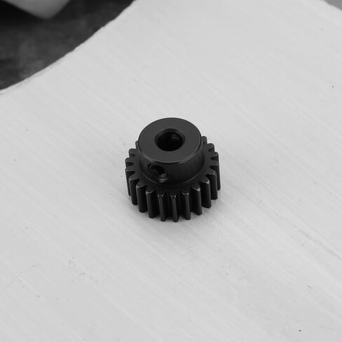 22T Pinion Gear, 0.5 Mod Hardened Steel Gear 1/8 Bore Motor Gear Suitable for 2mm Shaft Motor CSG182R08, for RC Car Truck Gear Drive in Saudi Arabia