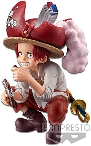 Banpresto One Piece DXF ~ The Grandline Children ~ Wanokuni Vol.1 Shanks ، ألوان متعددة (BP17444) in Saudi Arabia