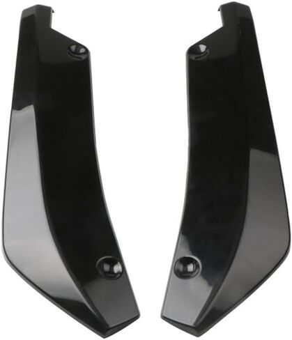 Rear Bumper Diffuser Spoilers Cars for Cupra E-Racer 2020 2021 2022 2023 2024, Anti Scratch Rear Wrap Angle Protector Exterior Decoration Car Accessories,Black in Kuwait